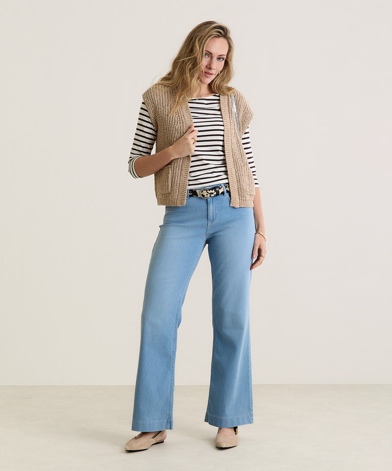 Brax Femficksjeans Shakira Ljusblå