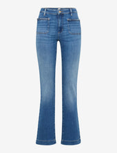 Brax Femficksjeans Mary Denim Blå