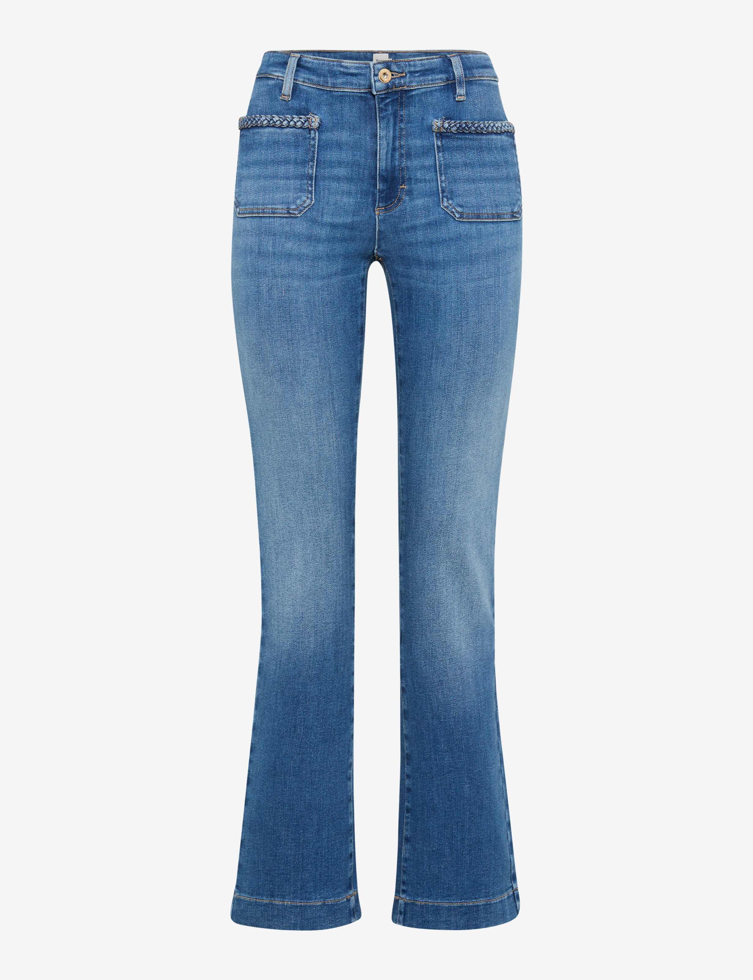 Brax Femficksjeans Mary Denim Blå