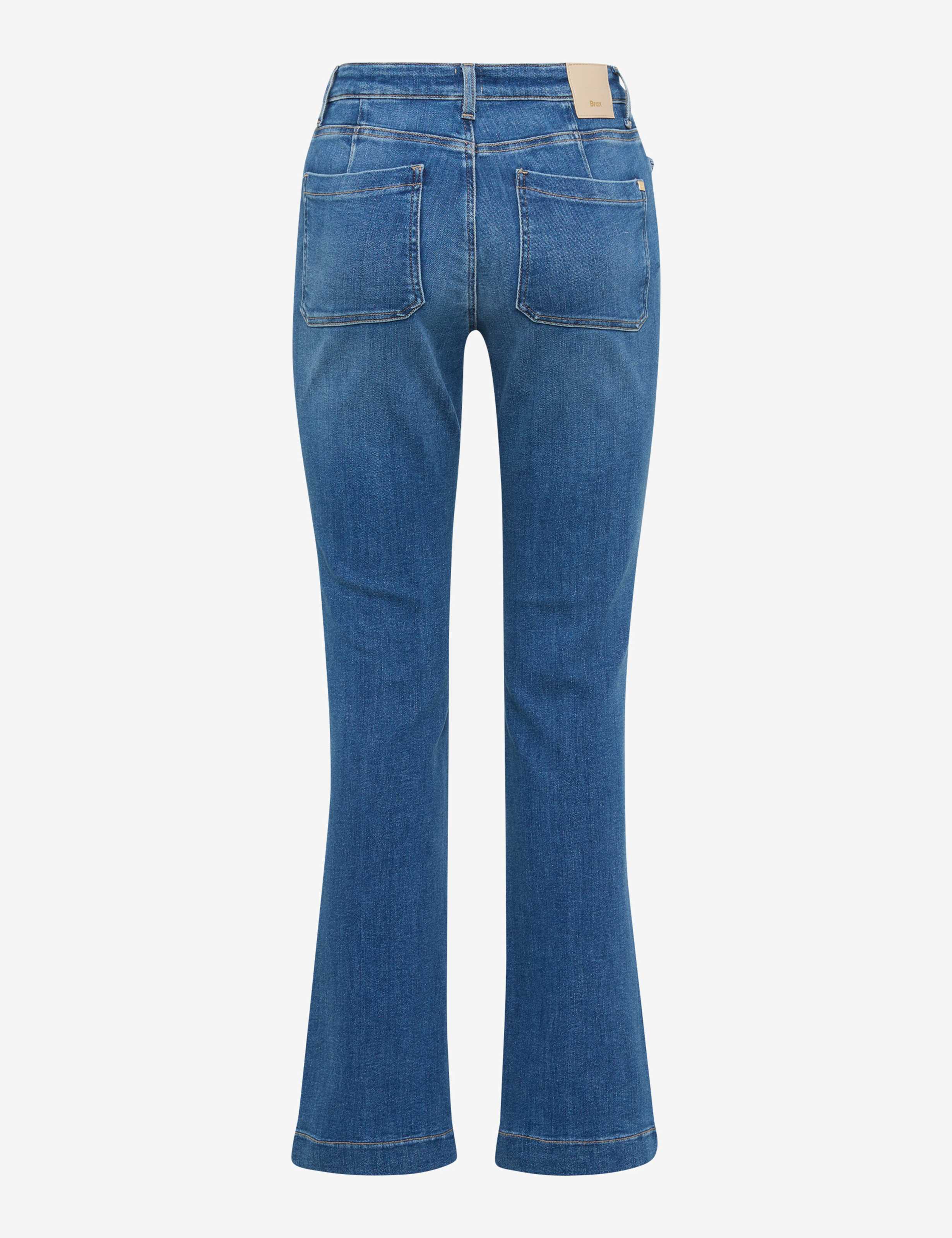 Brax Femficksjeans Mary Denim Blå