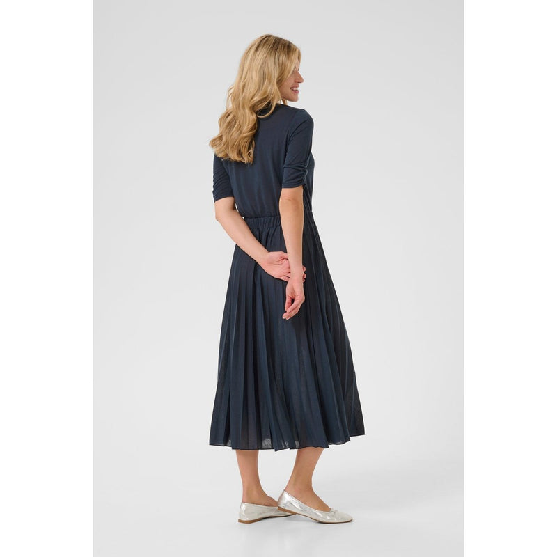 Cream Folo Klänning Dress Blues