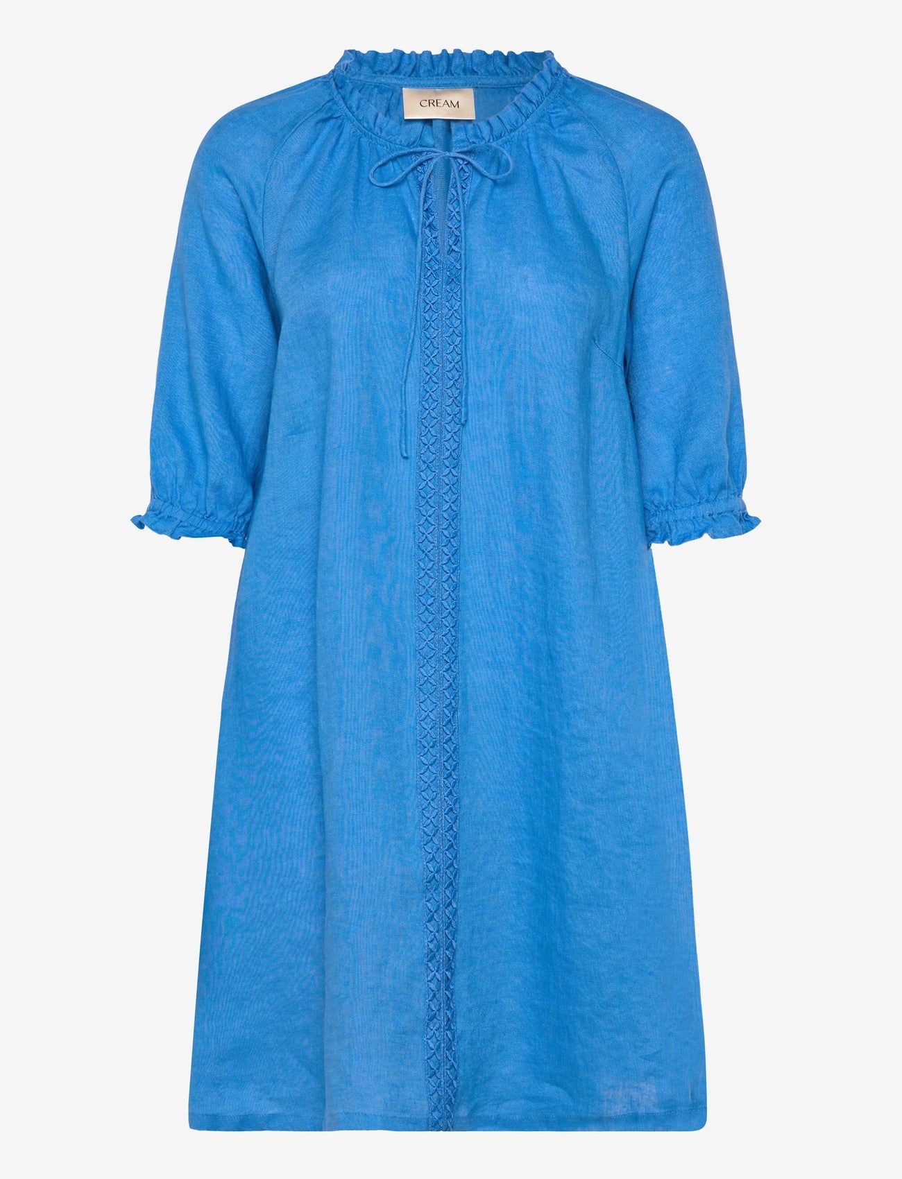 Cream Skjortklänning Linne CRBellis Blå