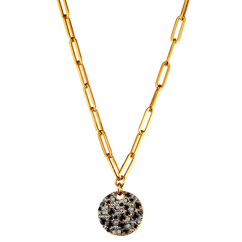DYRBERG/KERN Halsband Amara SG Svart Mix