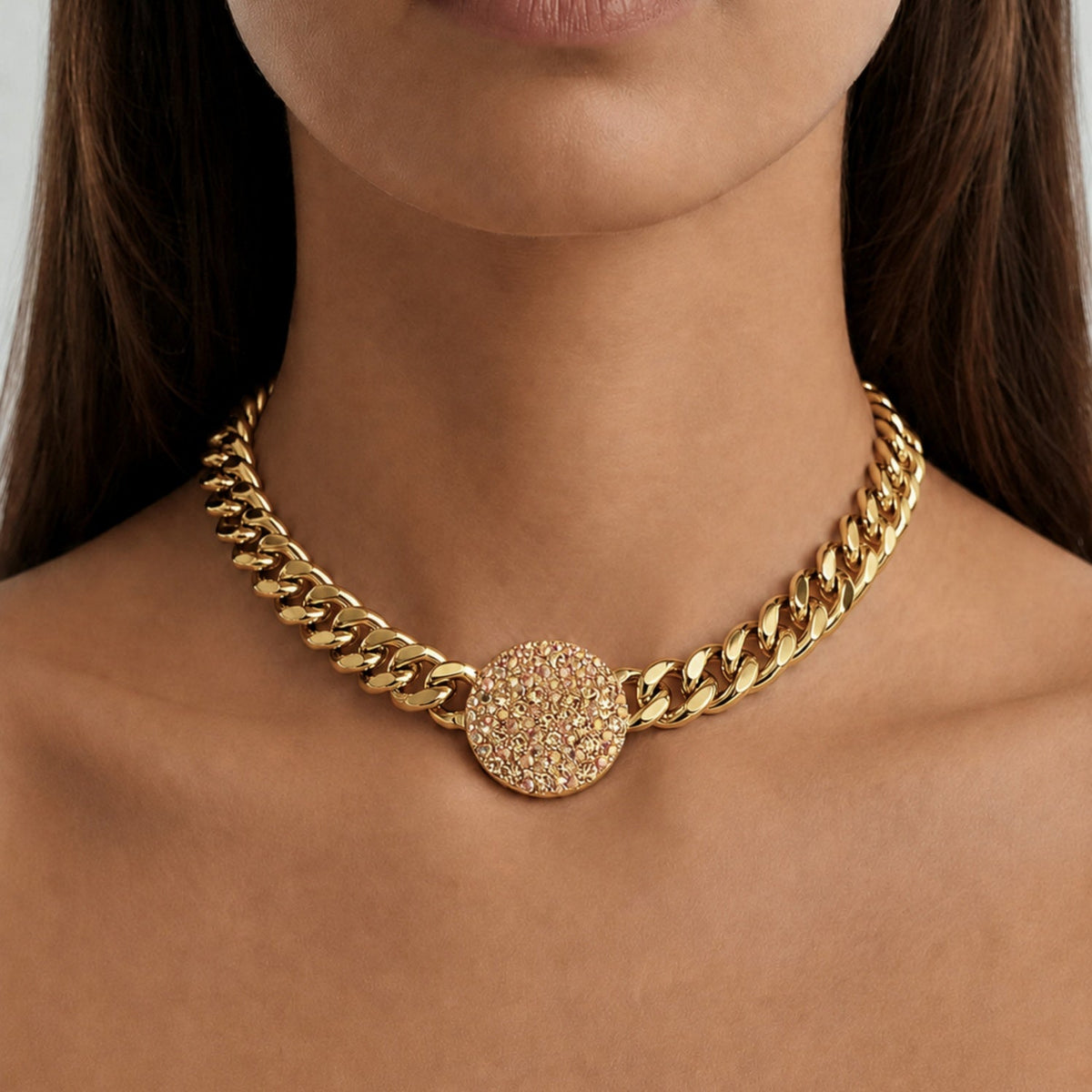 DYRBERG/KERN Halsband Cosma SG Guld