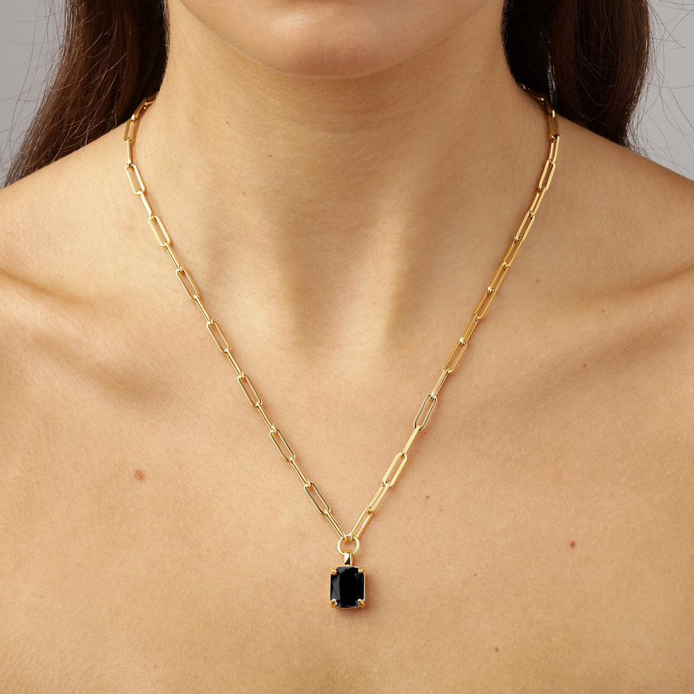 DYRBERG/KERN Halsband Octa SG Black