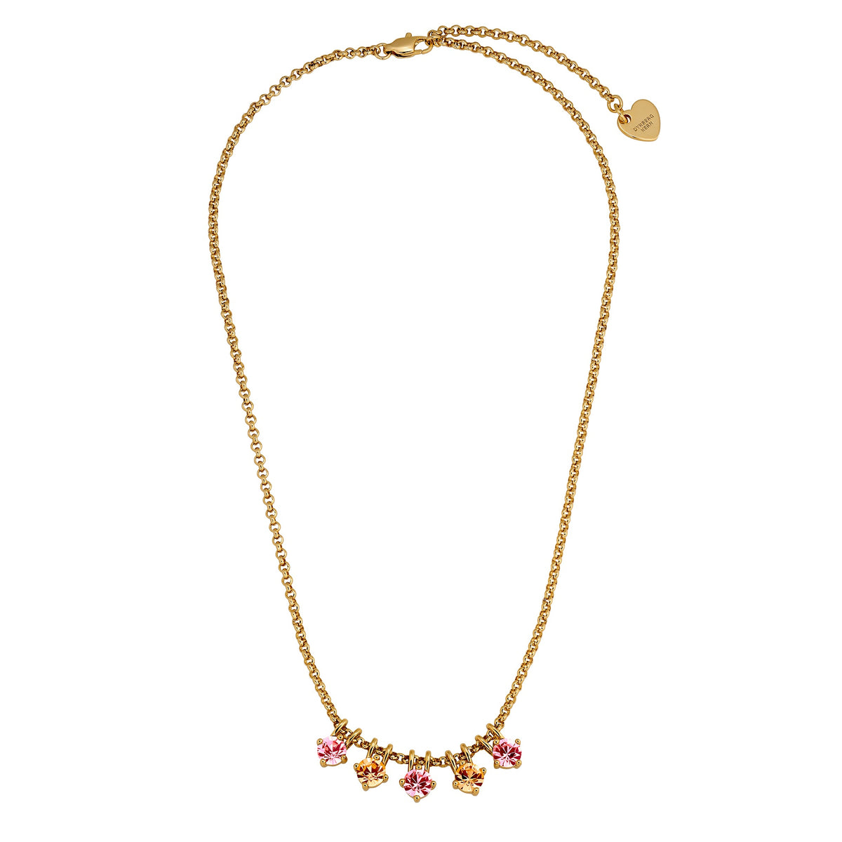 DYRBERG/KERN Halsband Phila SG Ljusrosa