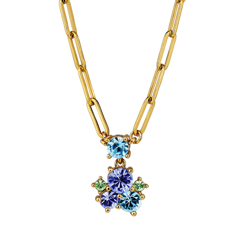 DYRBERG/KERN Halsband Tanzy SG Aqua