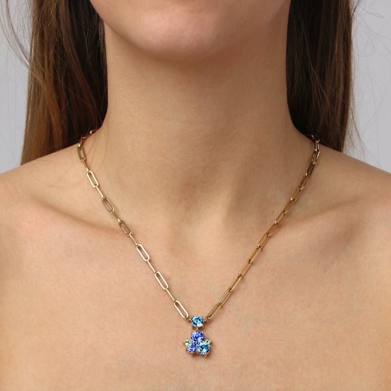 DYRBERG/KERN Halsband Tanzy SG Aqua