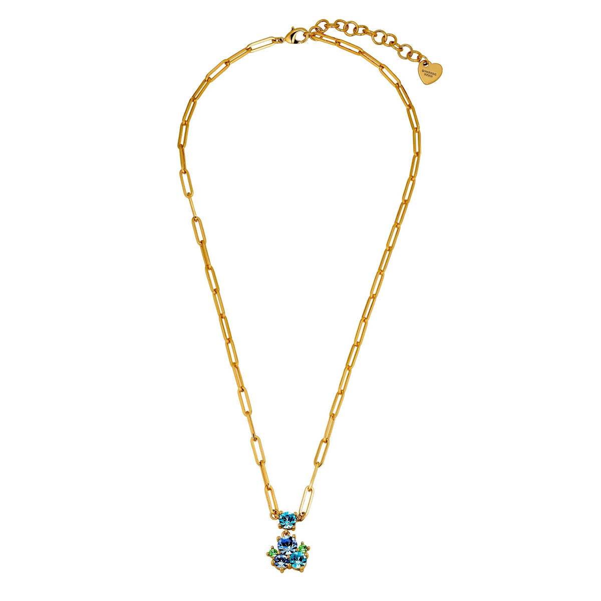 DYRBERG/KERN Halsband Tanzy SG Aqua