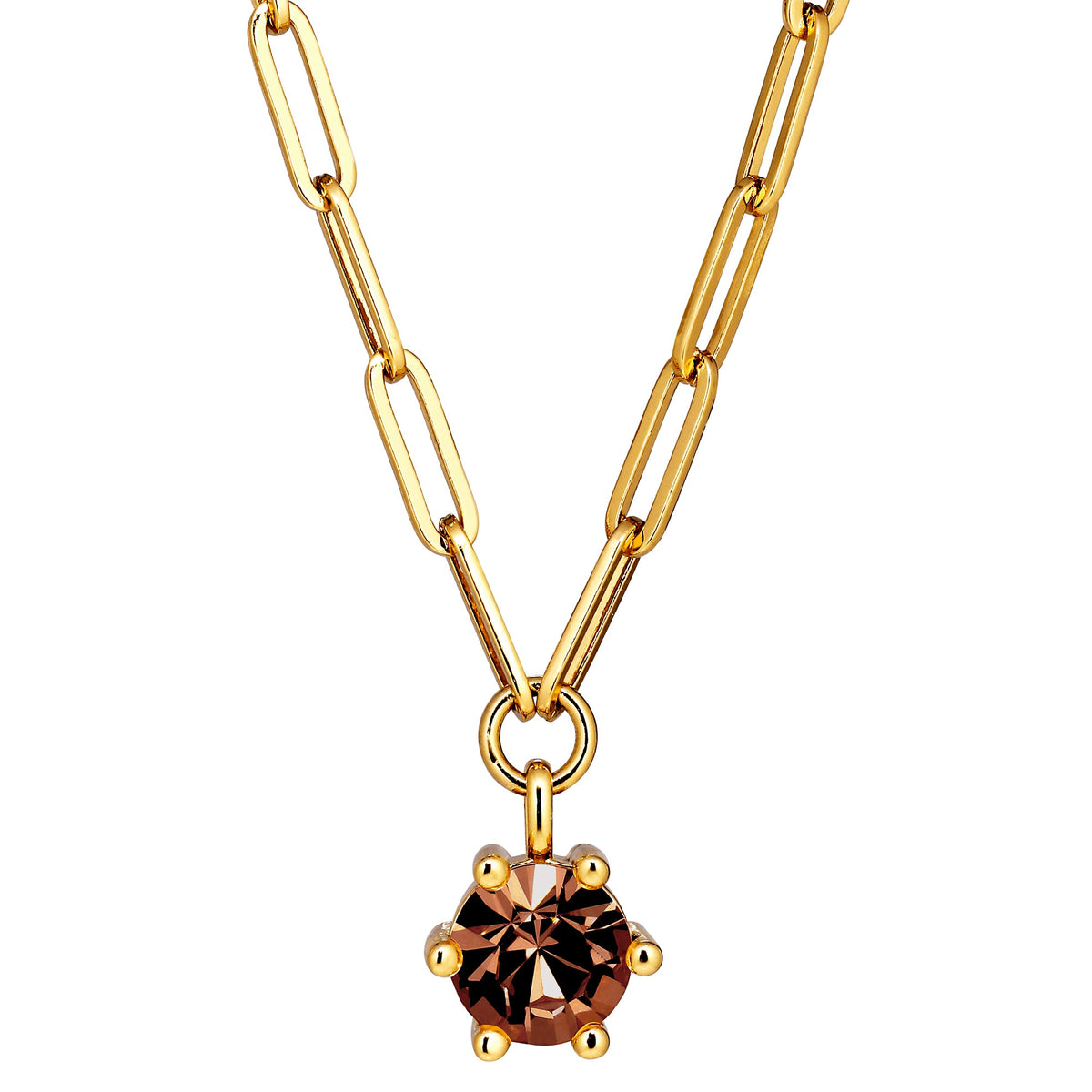 DYRBERG/KERN Halsband Tessa SG Brun
