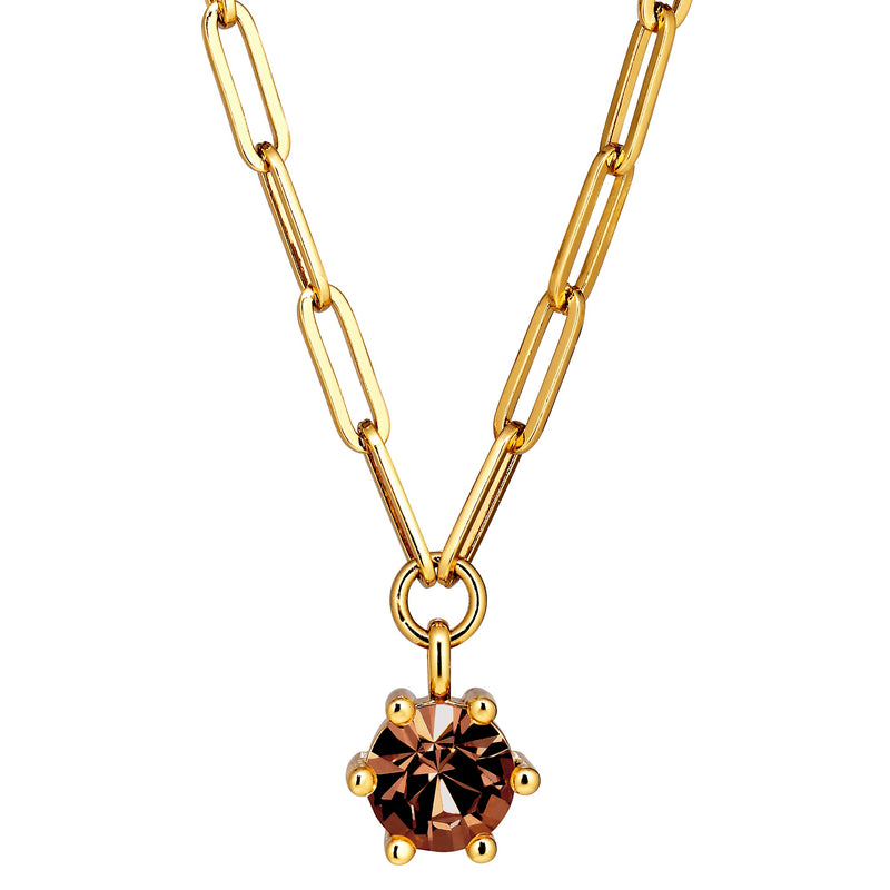 DYRBERG/KERN Halsband Tessa SG Brun