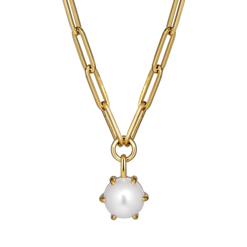 DYRBERG/KERN Halsband Tessa SG Vit Pärla