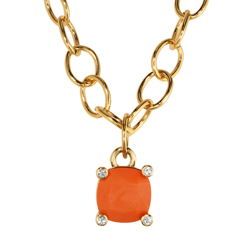 DYRBERG/KERN RAMINA Halsband coral