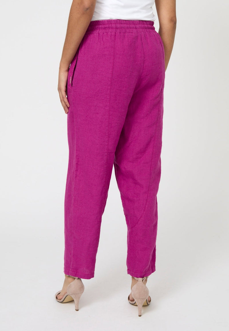 Elton Linnebyxor Balloon Effect Fuchsia