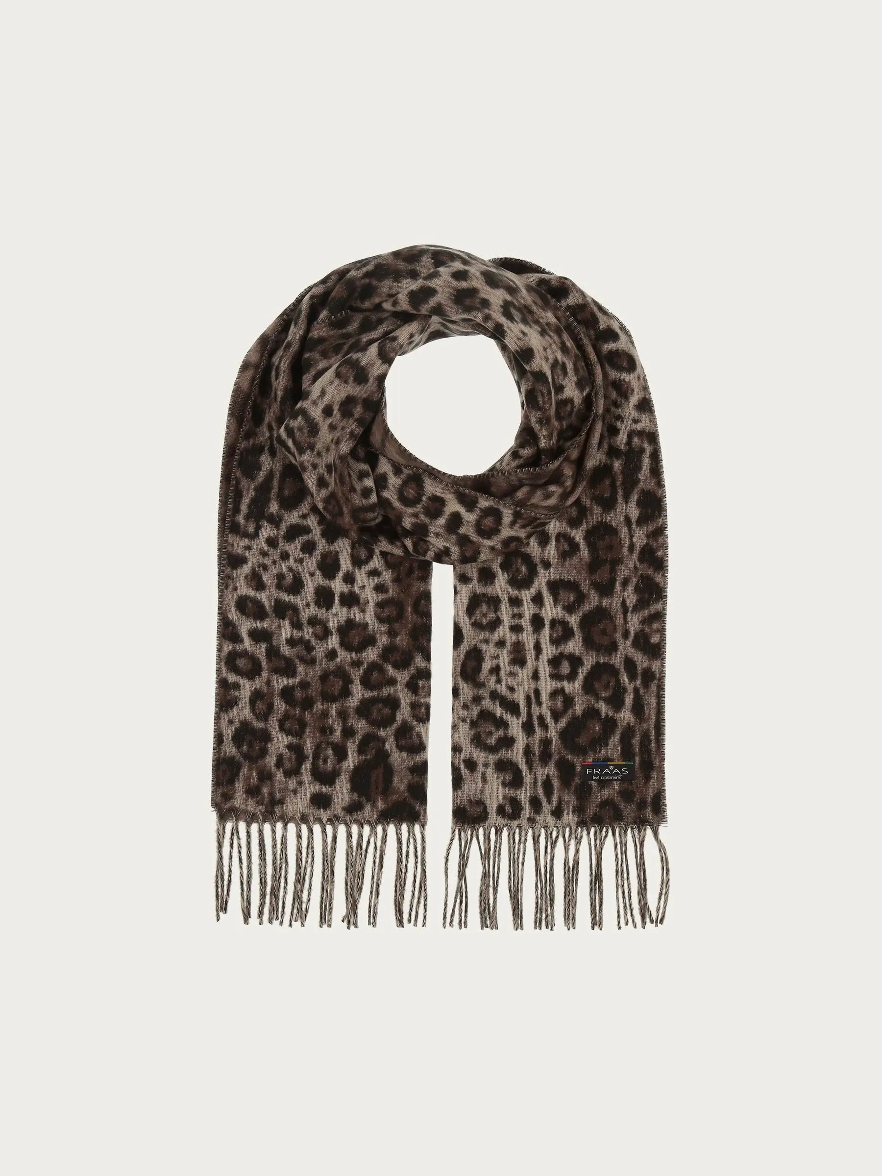 FRAAS Halsduk Leopard Taupe