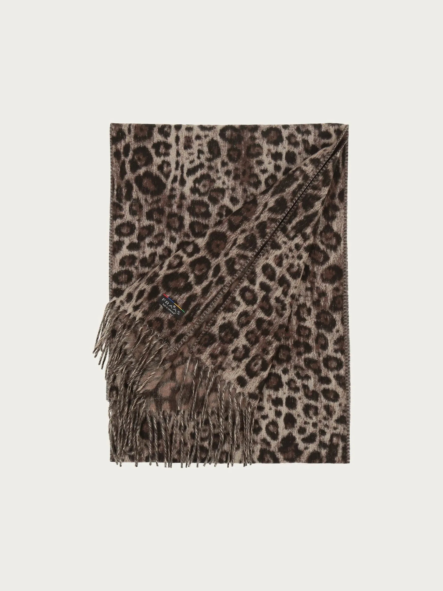 FRAAS Halsduk Leopard Taupe