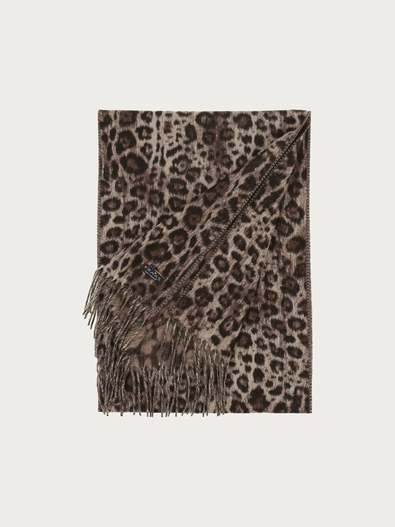 FRAAS Halsduk Leopard Taupe