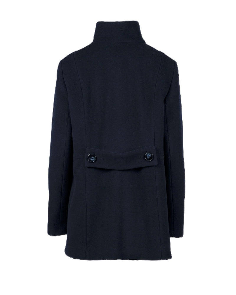 Flare Collection Skeppar Ullkappa Navy