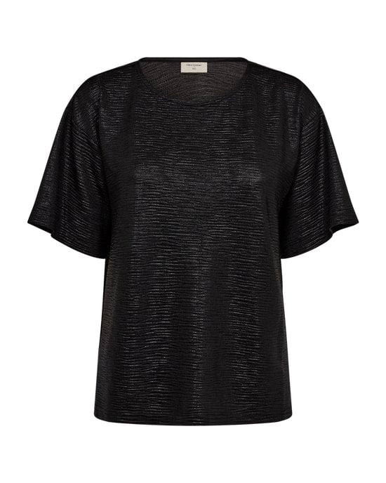 FreeQuent Metallic Topp Satina Svart