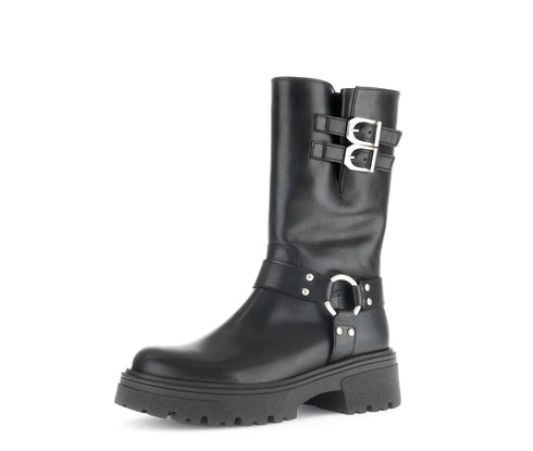 Gabor Biker Boots Svart