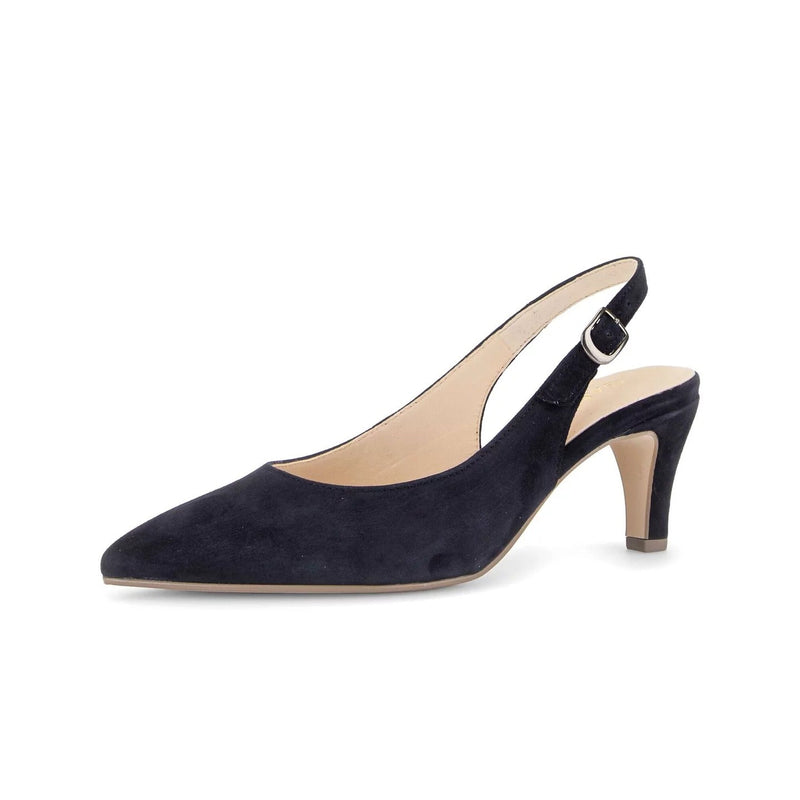 Gabor Lazona Slingback Pumps Mörkblå