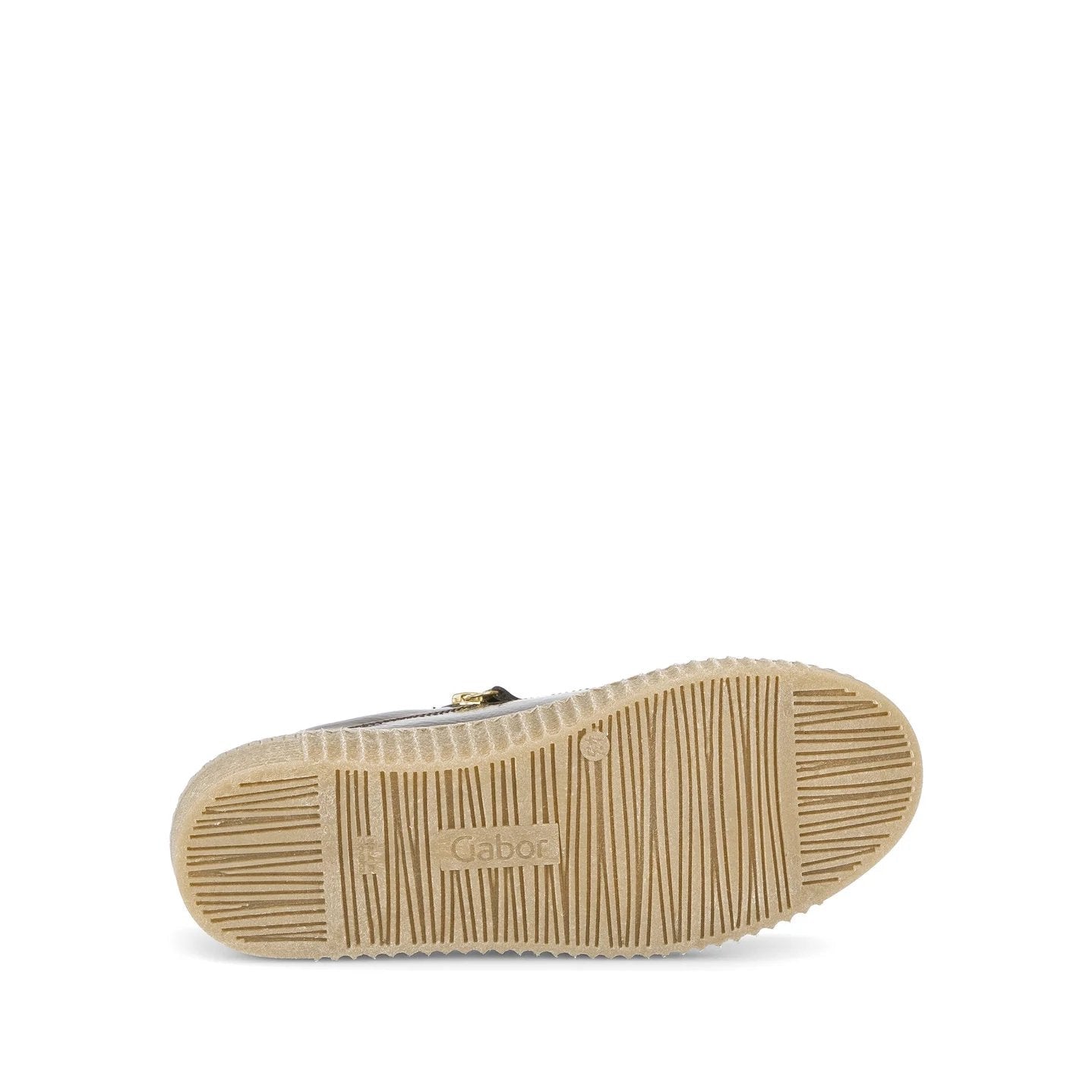 Gabor Sneaker Low Lackläder Mörkbrun
