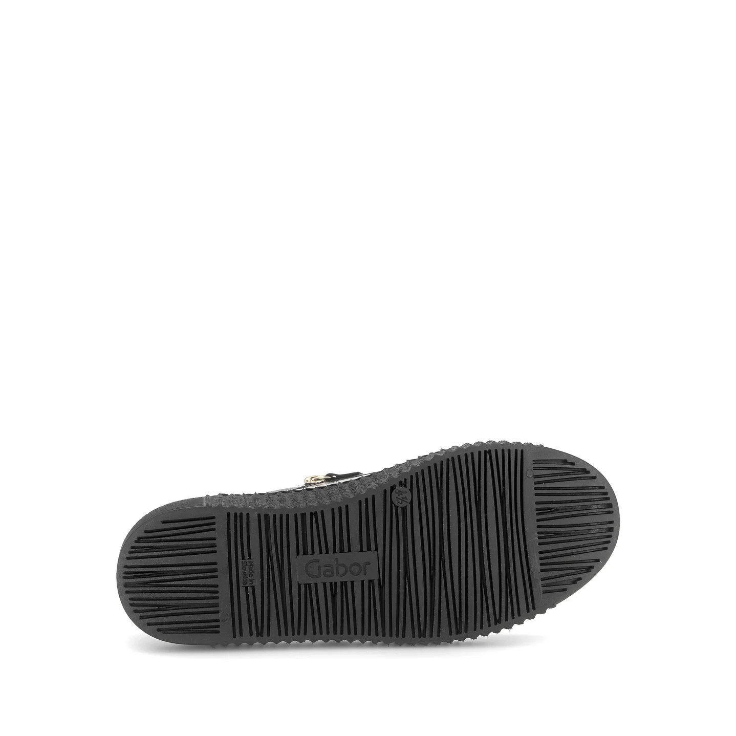 Gabor Sneaker Low Lackläder Svart