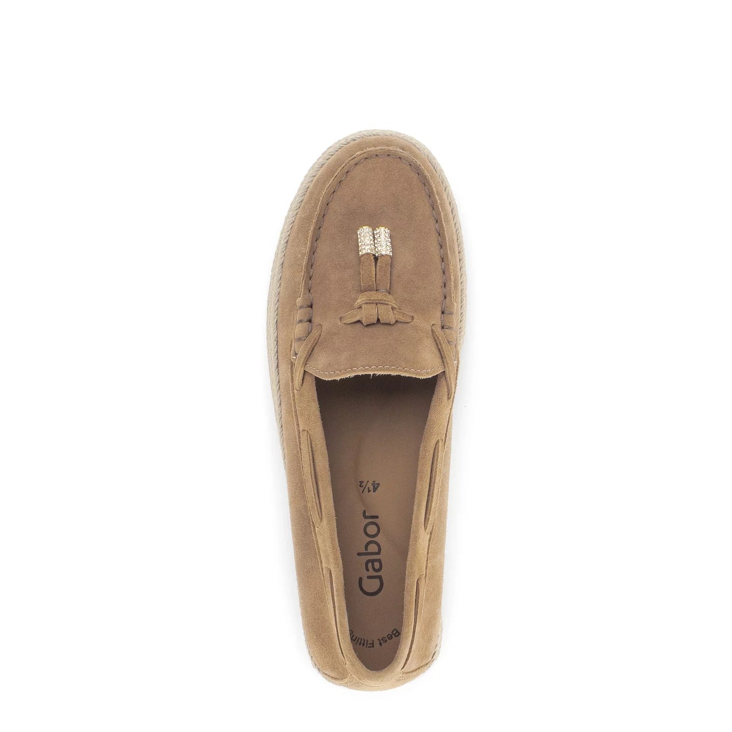 Gabor Slipper Mockasin Brun