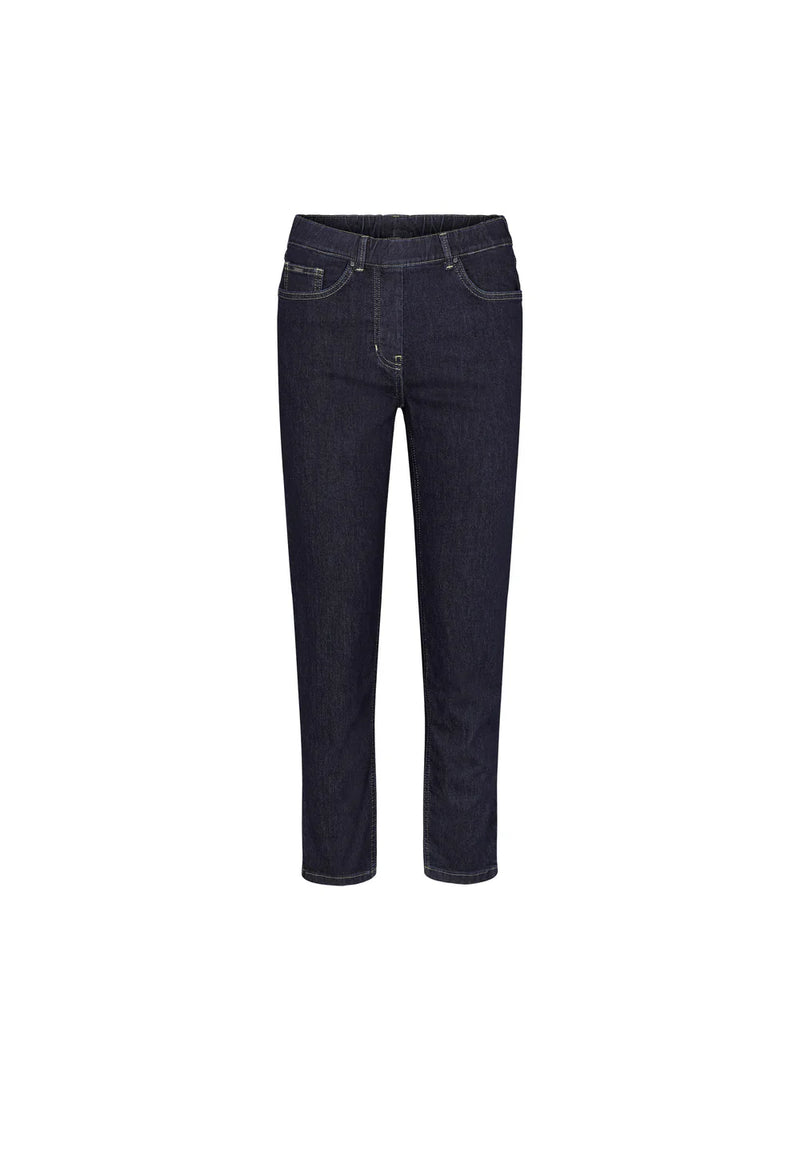 LauRie Byxor Hannah Regular XSL Dark Blue Denim