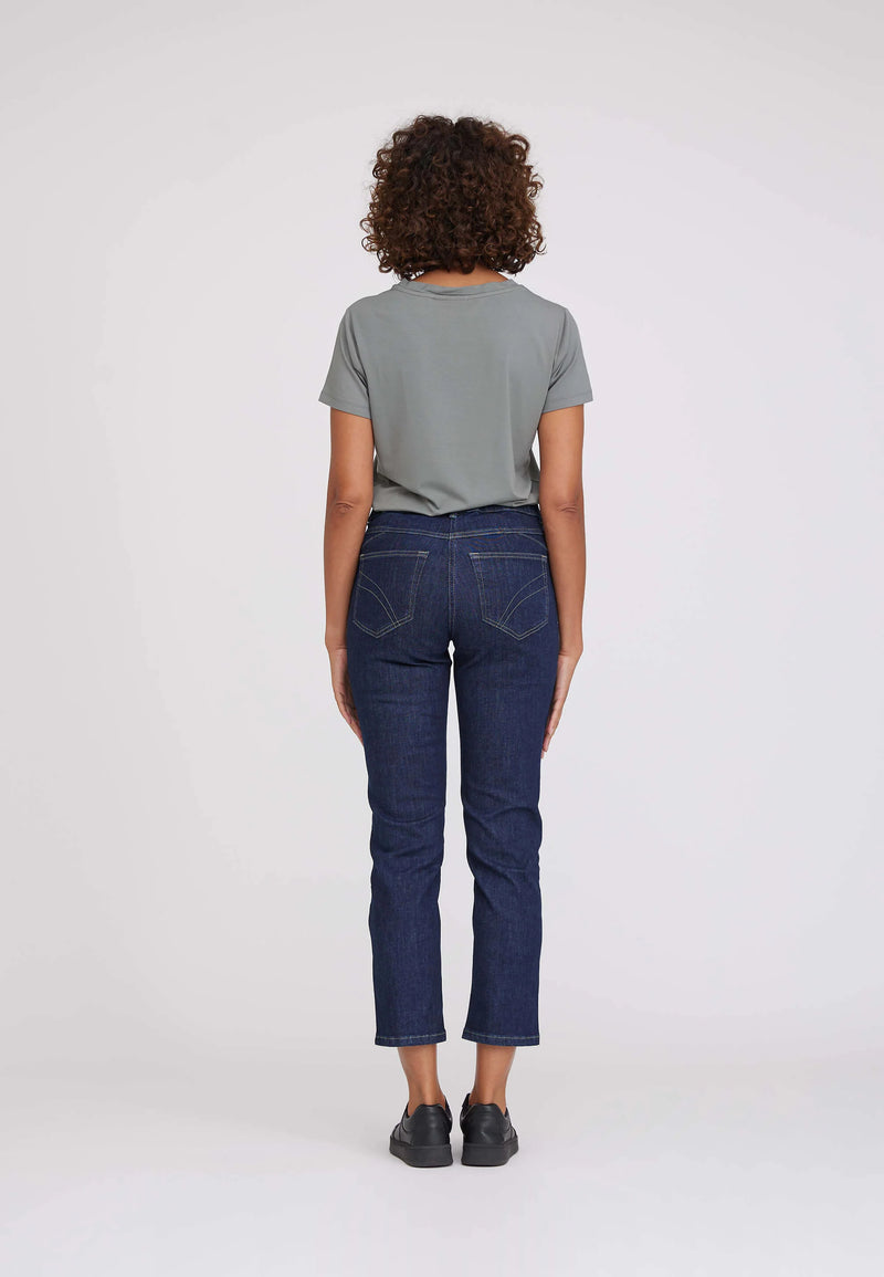 LauRie Byxor Hannah Regular XSL Dark Blue Denim