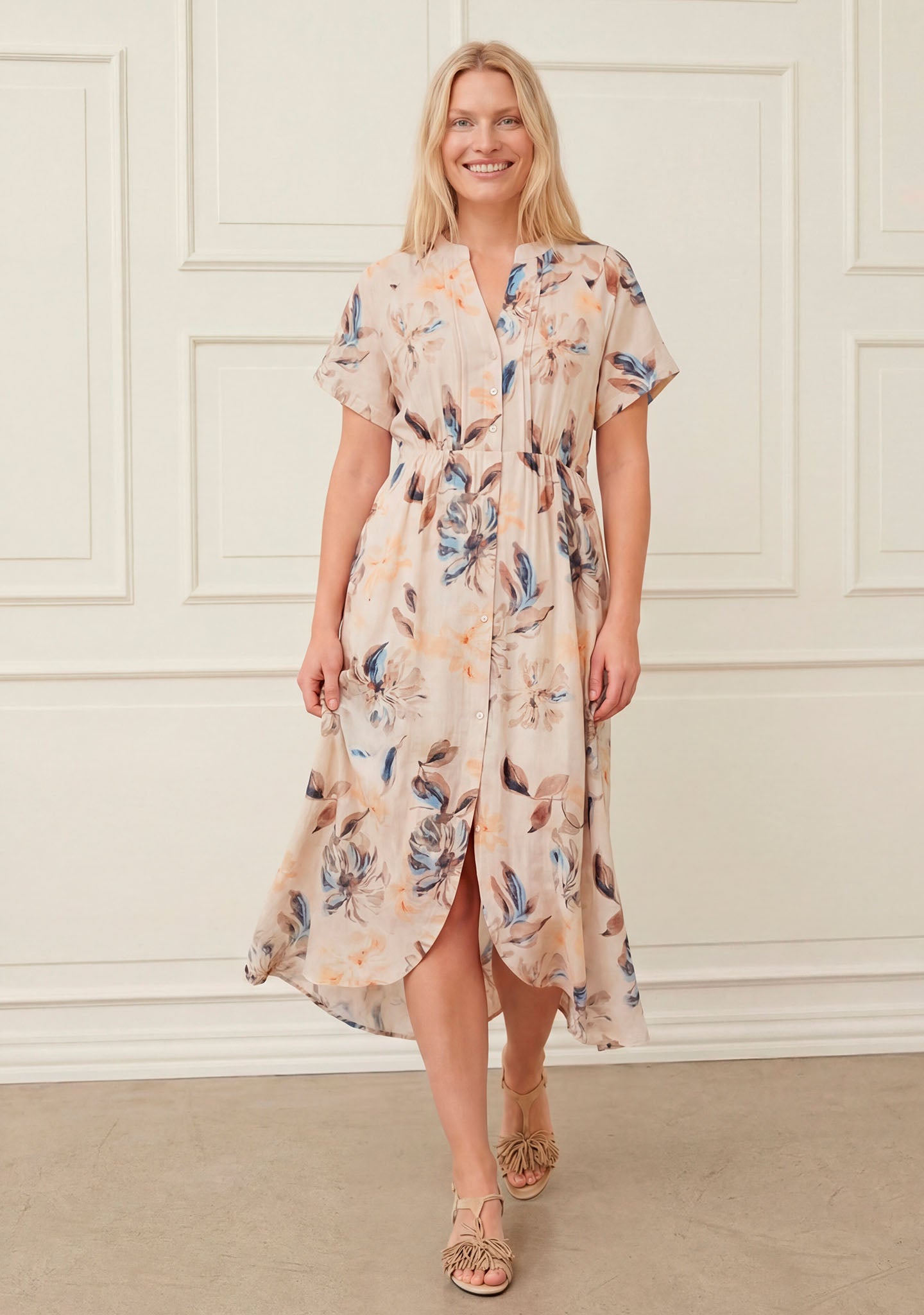 I SAY Ane Ny Klänning Summer Flower