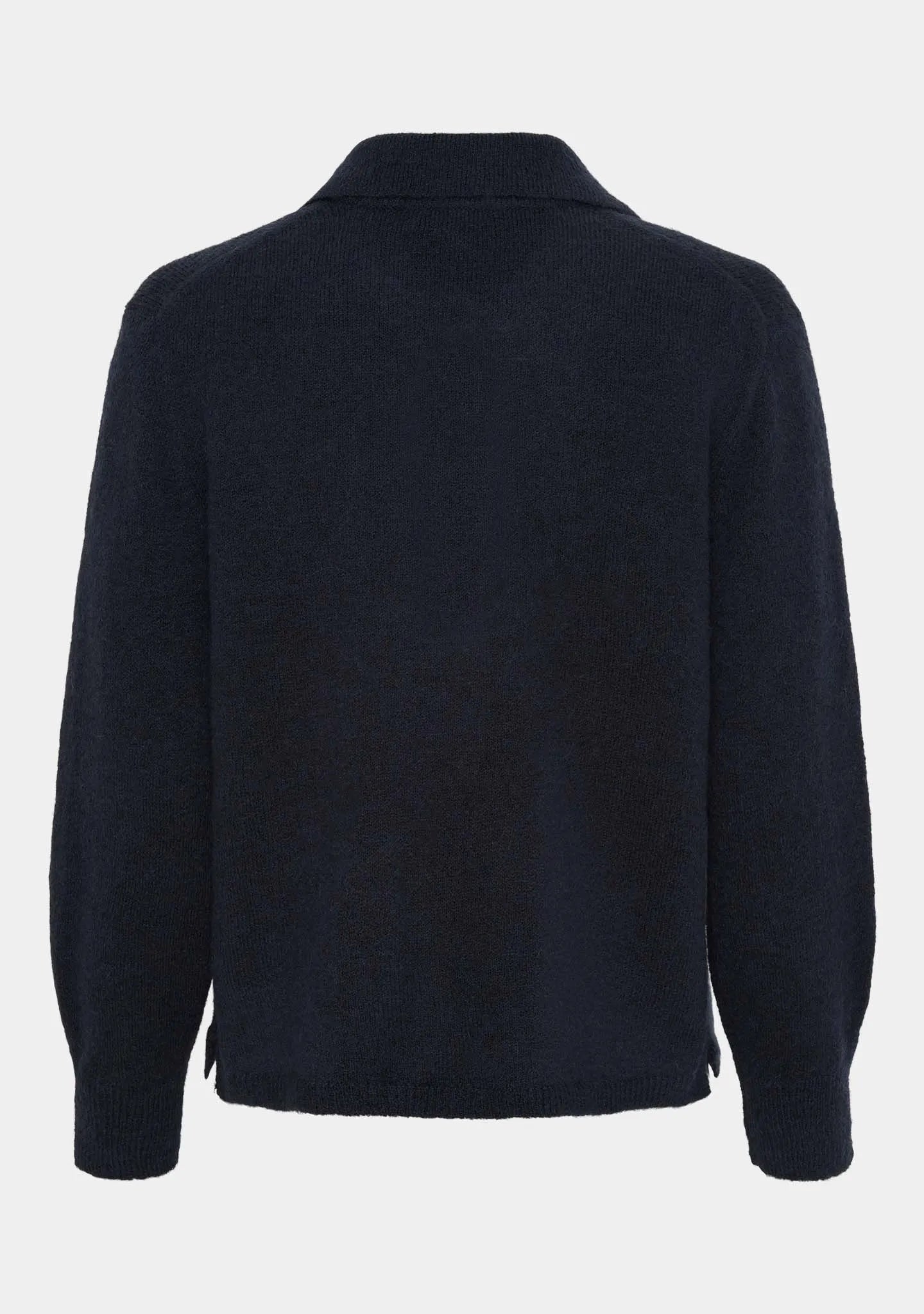 I SAY Anna Colar Cardigan Marinblå