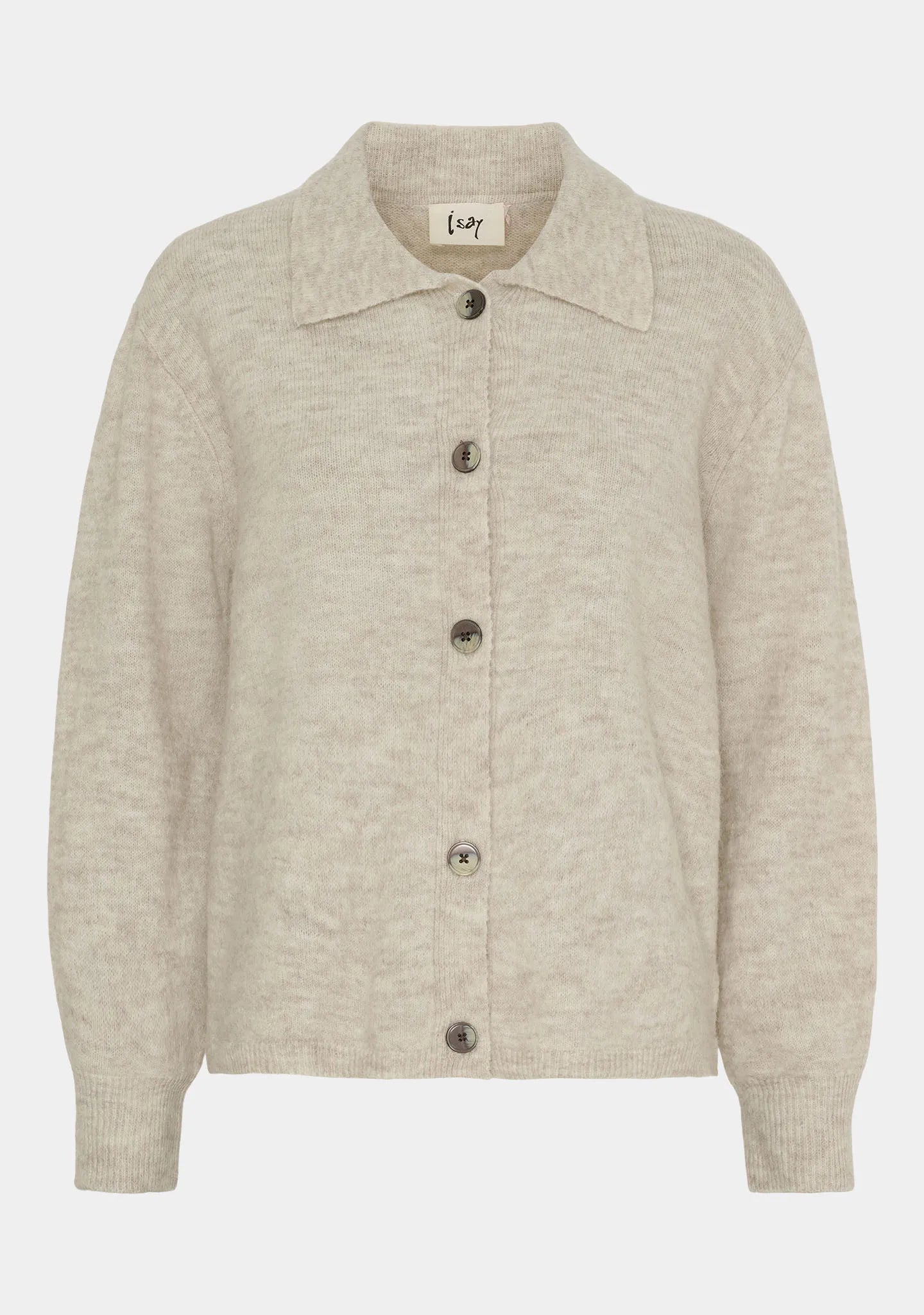 I SAY Anna Colar Cardigan Smokey