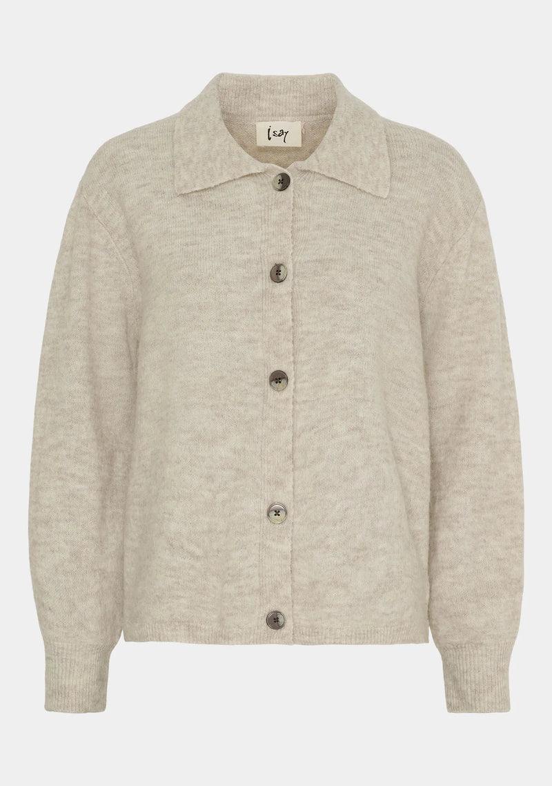 I SAY Anna Colar Cardigan Smokey