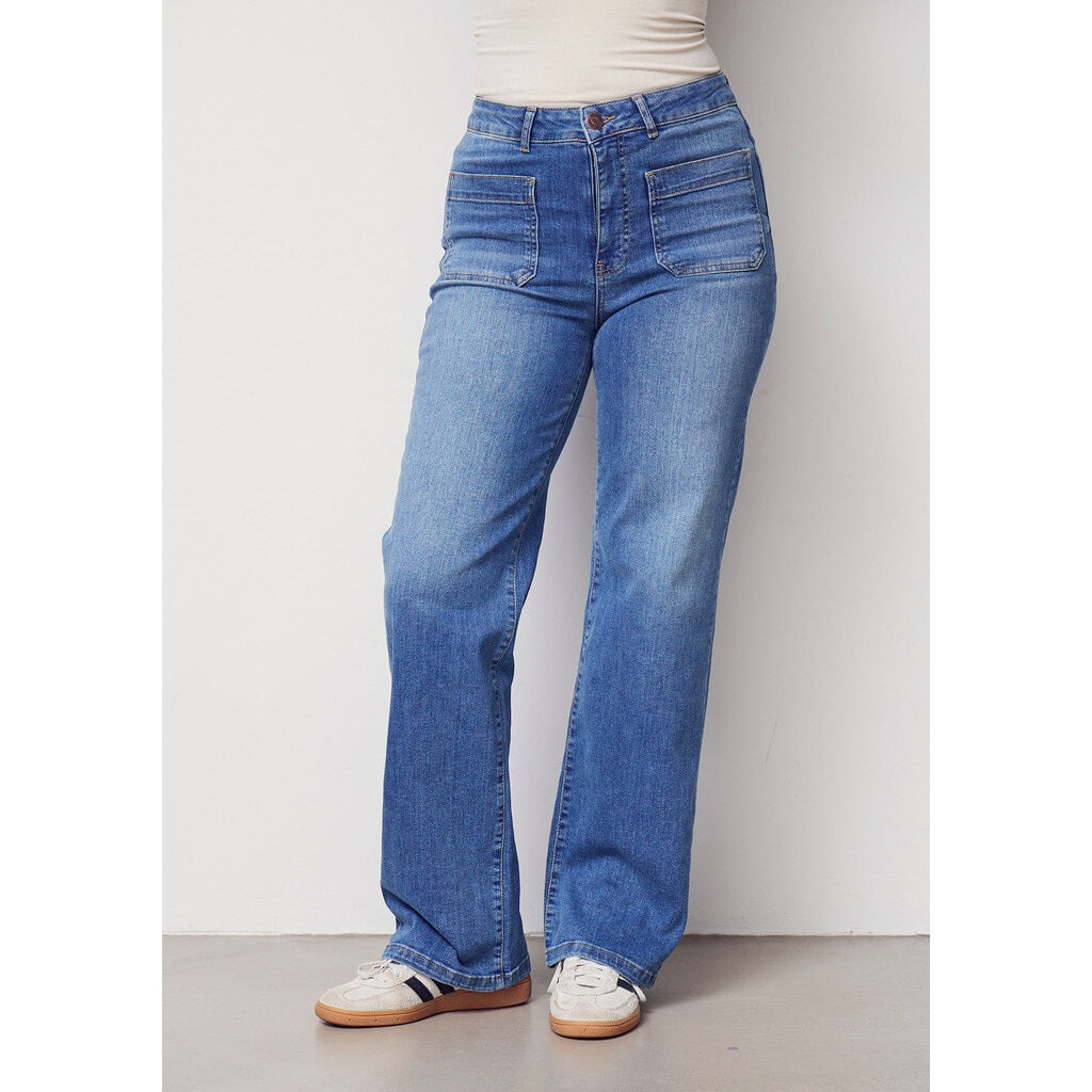 I SAY Bologna vida Jeans Mid Denim