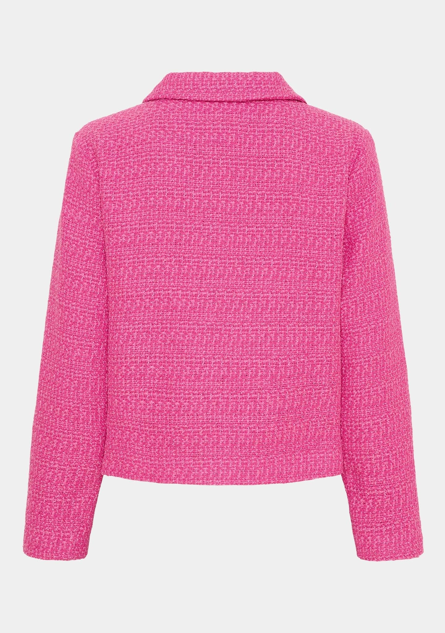 I SAY Chia Blazer i bouclétextur Pink Melange