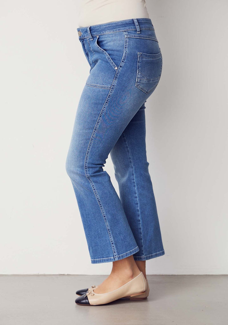 I SAY Como Flare Jeans Como Basic Wash