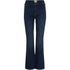 I SAY Como Flare Jeans med knapp Dark denim