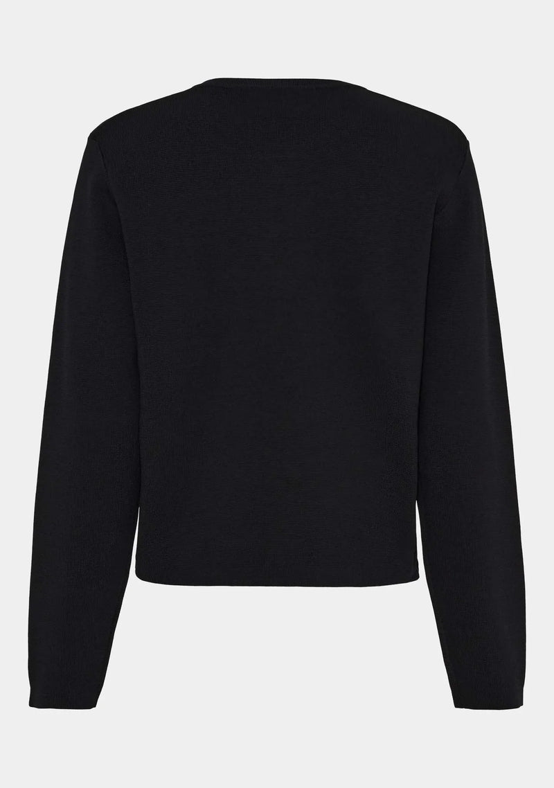I SAY Jena Pocket Cardigan Svart