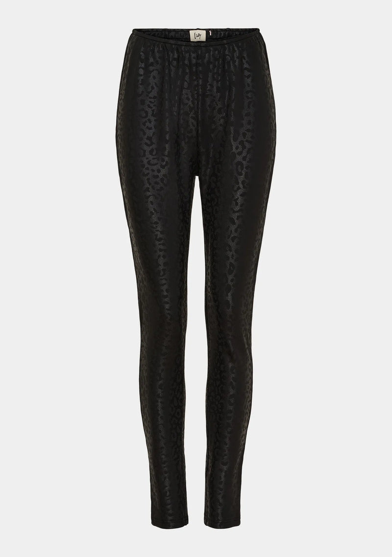 I SAY Legging Helena Svart Leo