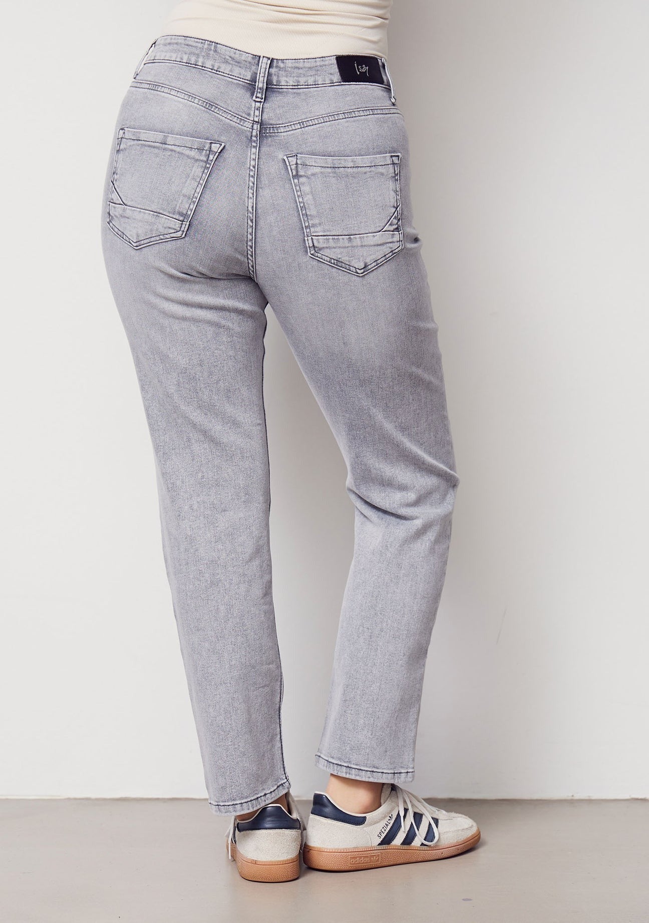 I SAY Monza Raka Jeans Light Grey Washed