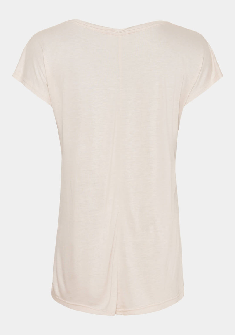 I SAY Nugga V-Neck T-Shirt Sand