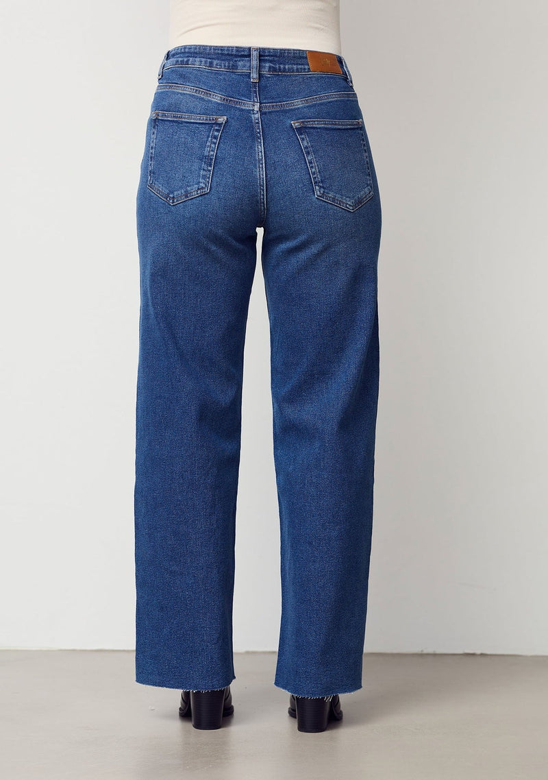 I SAY Torino Jeans med hög midja Mid Old School