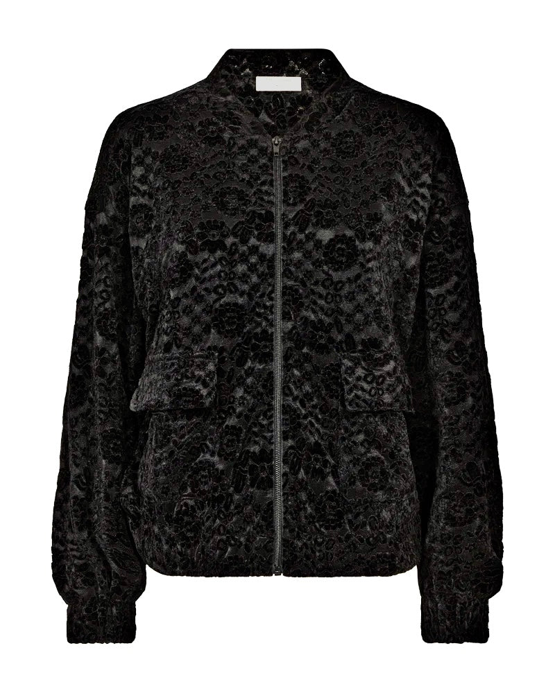 FreeQuent Bomberjacka Gry Svart