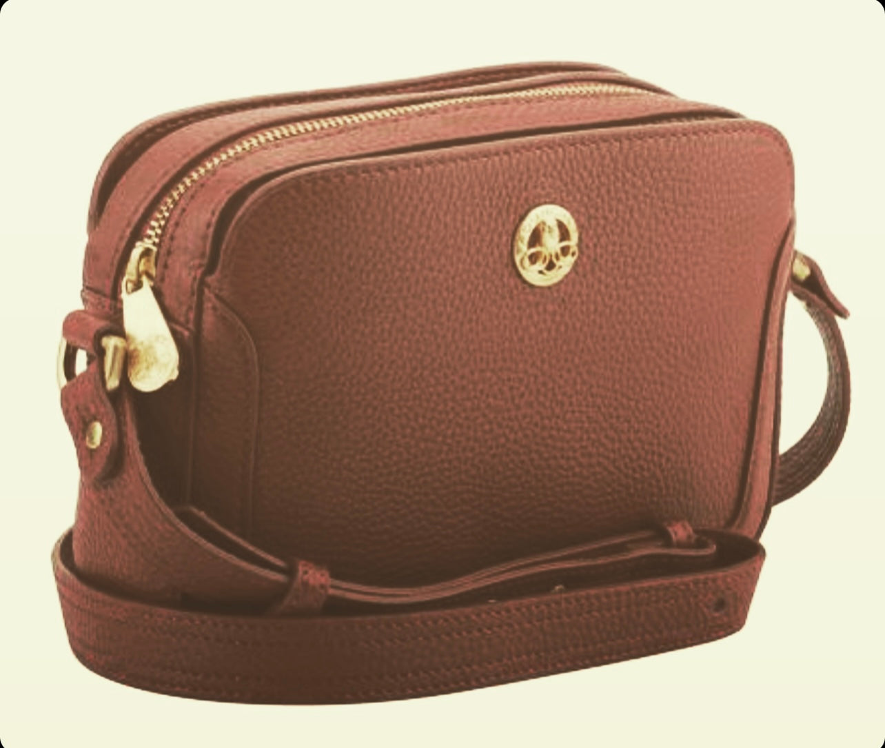 Pourchet Crossbody Väska Camel