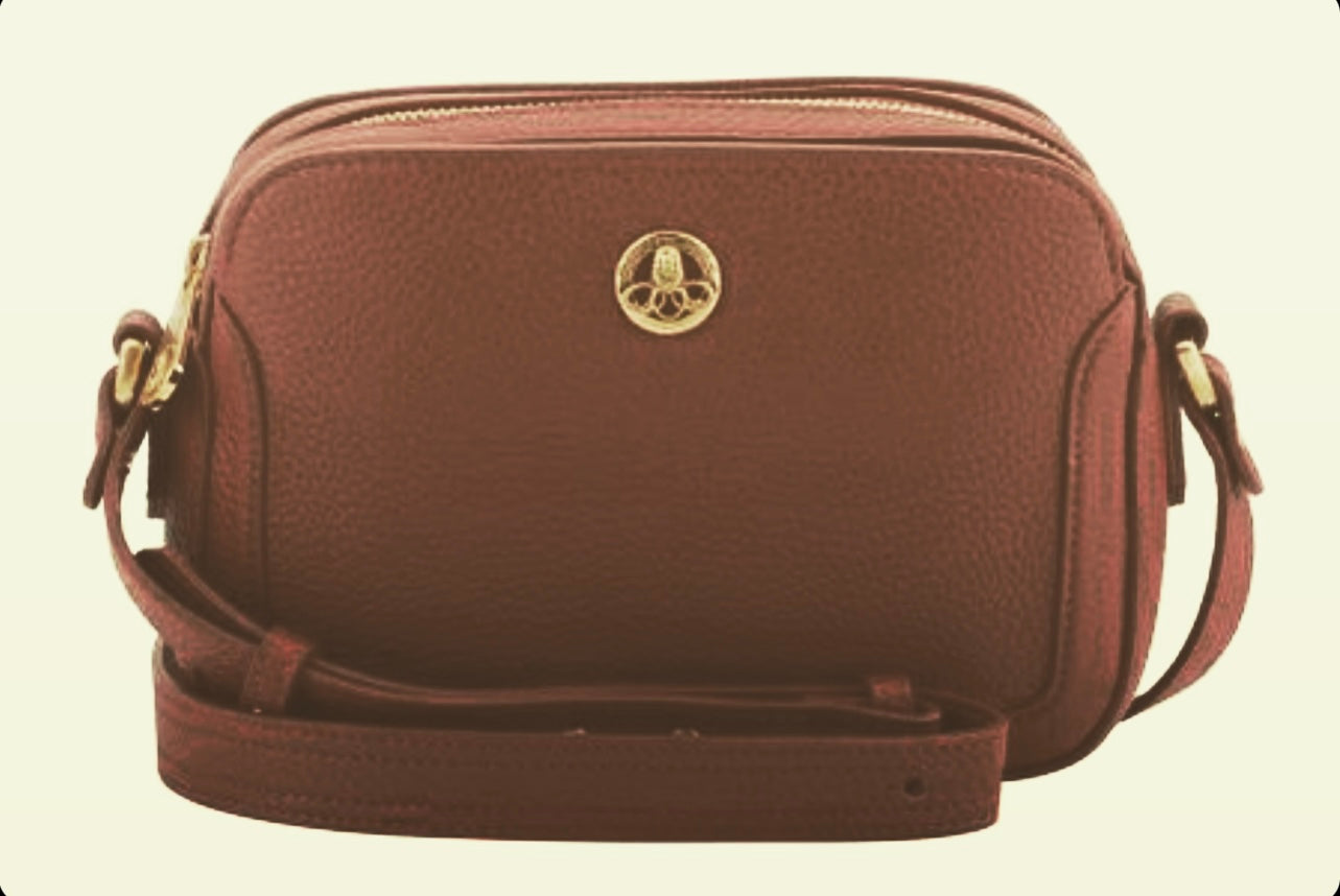 Pourchet Crossbody Väska Camel