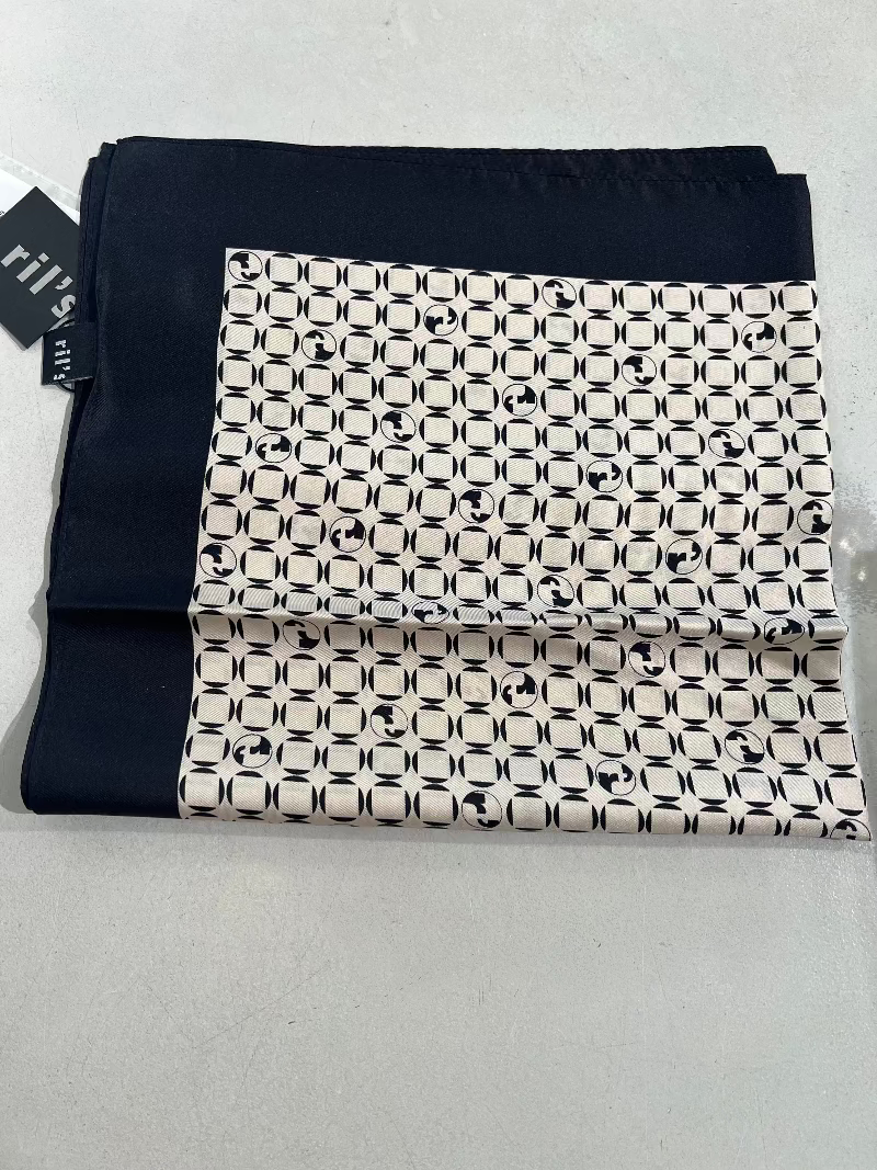 Ril's TAYLOR Scarf Black/Beige