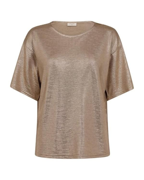 FreeQuent Metallic Topp Satina Taupe