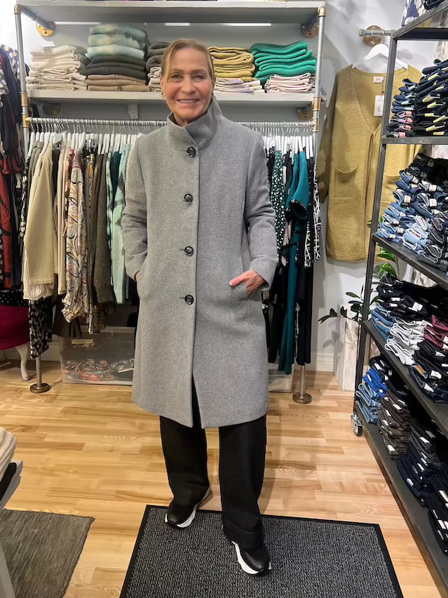 Flare Collection Dam Kappa Grå