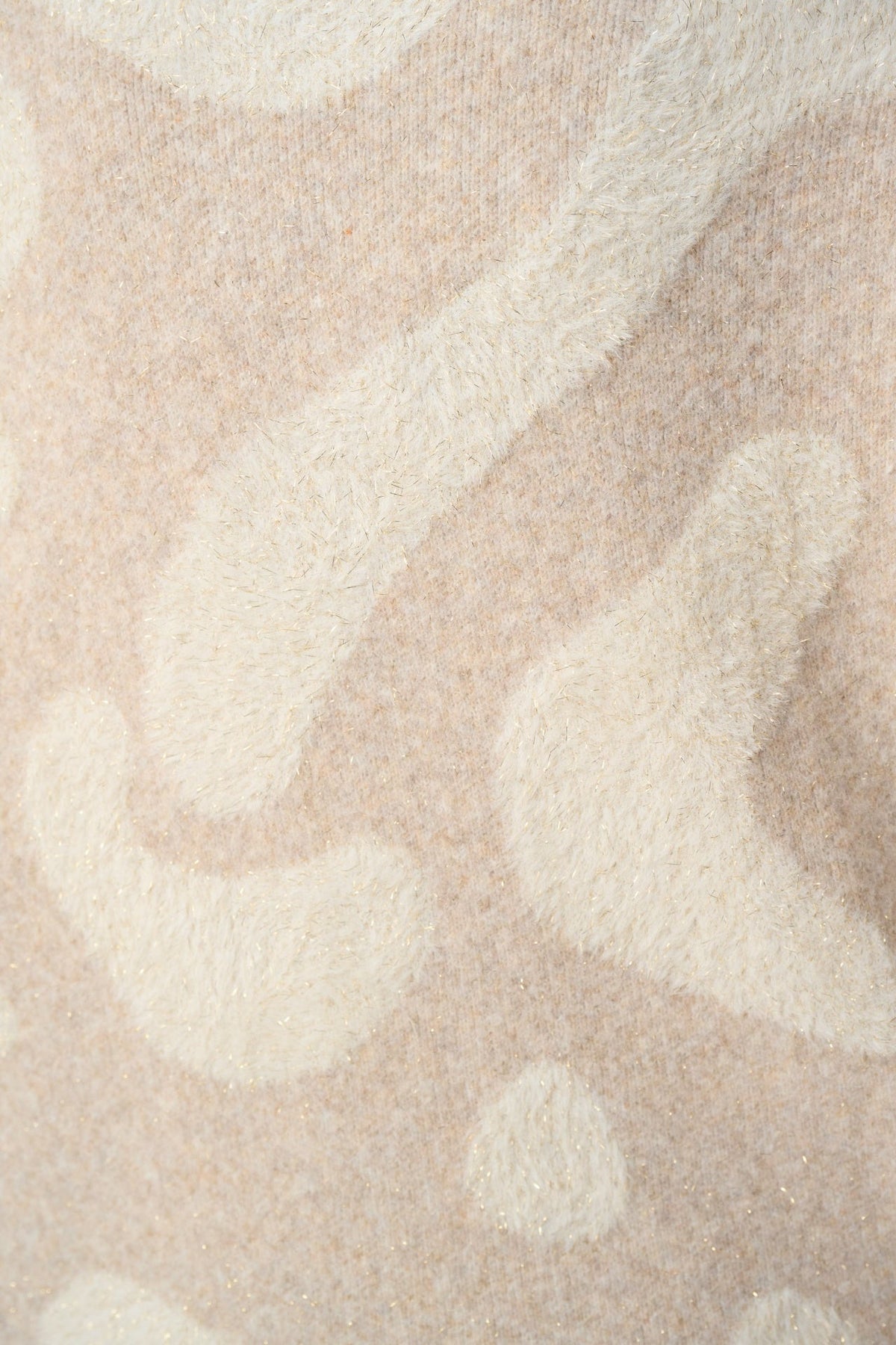 Joseph Ribkoff Djurmönstrad Tröja med Huva Beige